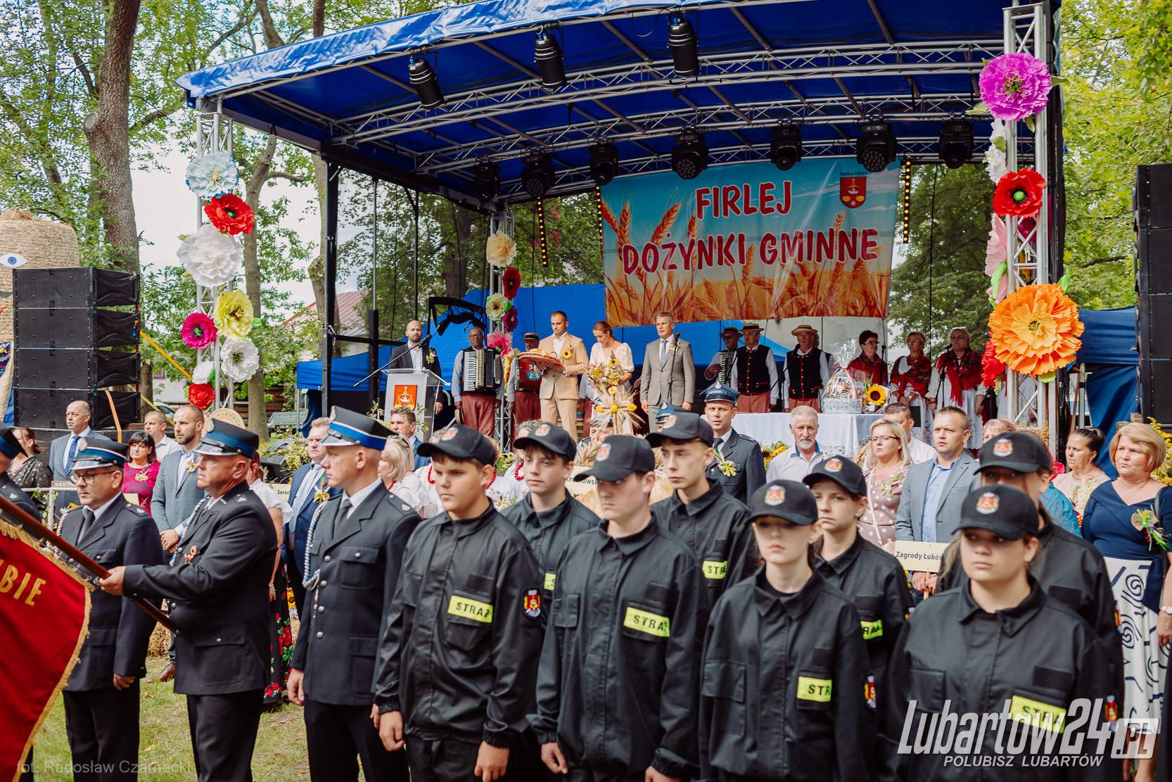 Dożynki w gminie Firlej