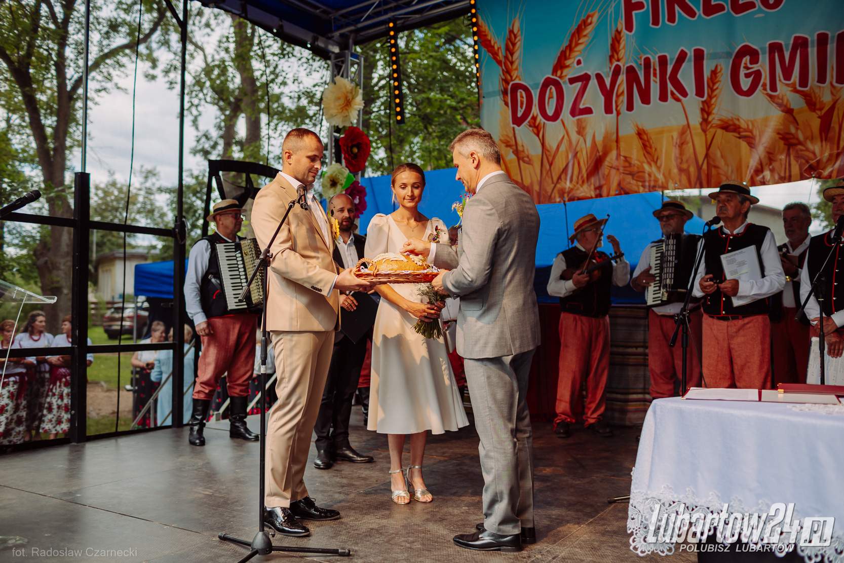 Dożynki w gminie Firlej