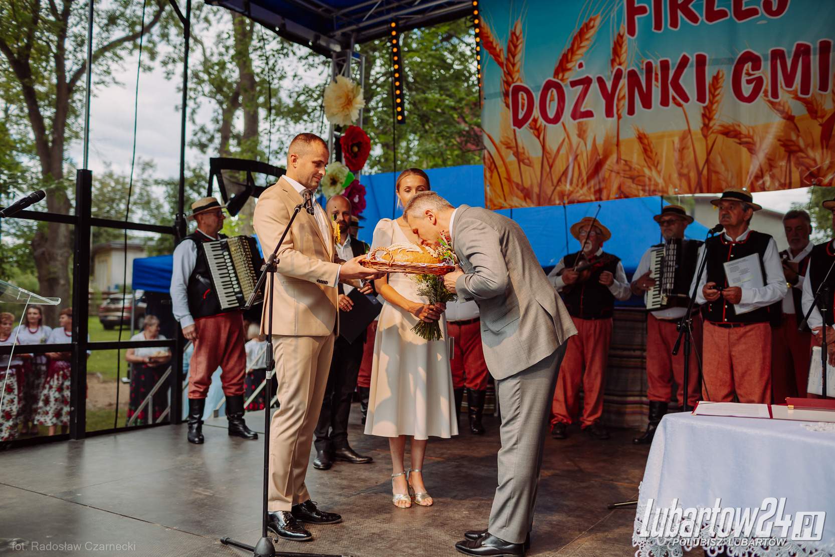 Dożynki w gminie Firlej