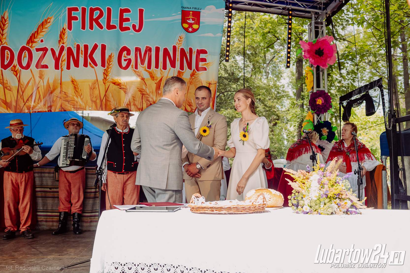 Dożynki w gminie Firlej