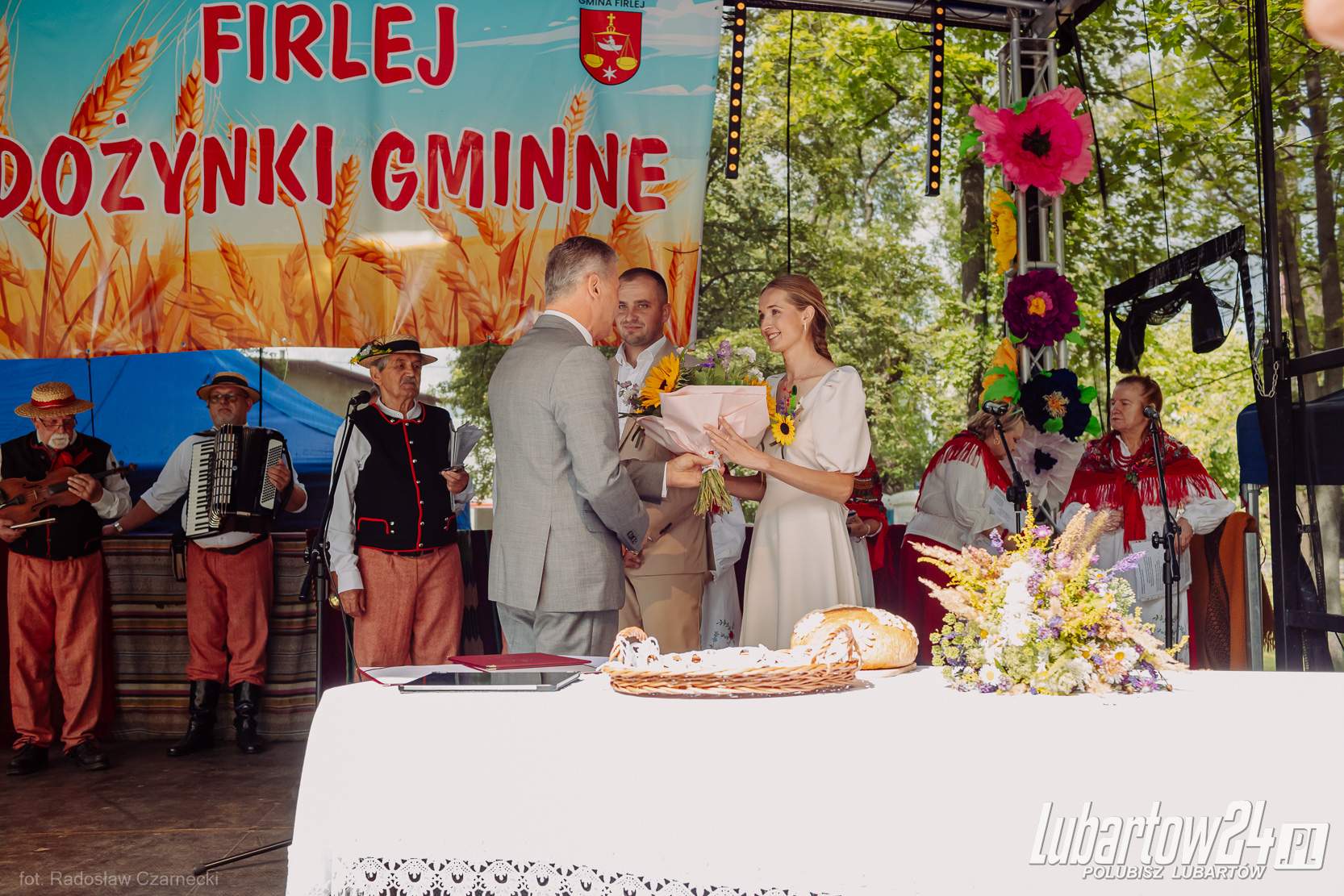 Dożynki w gminie Firlej