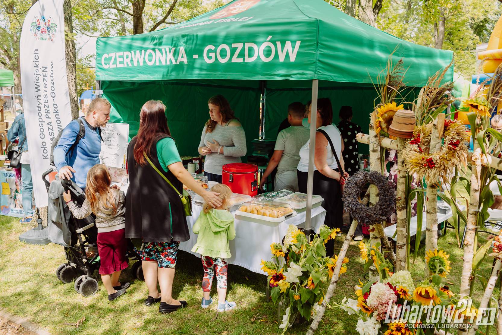 Dożynki w gminie Firlej