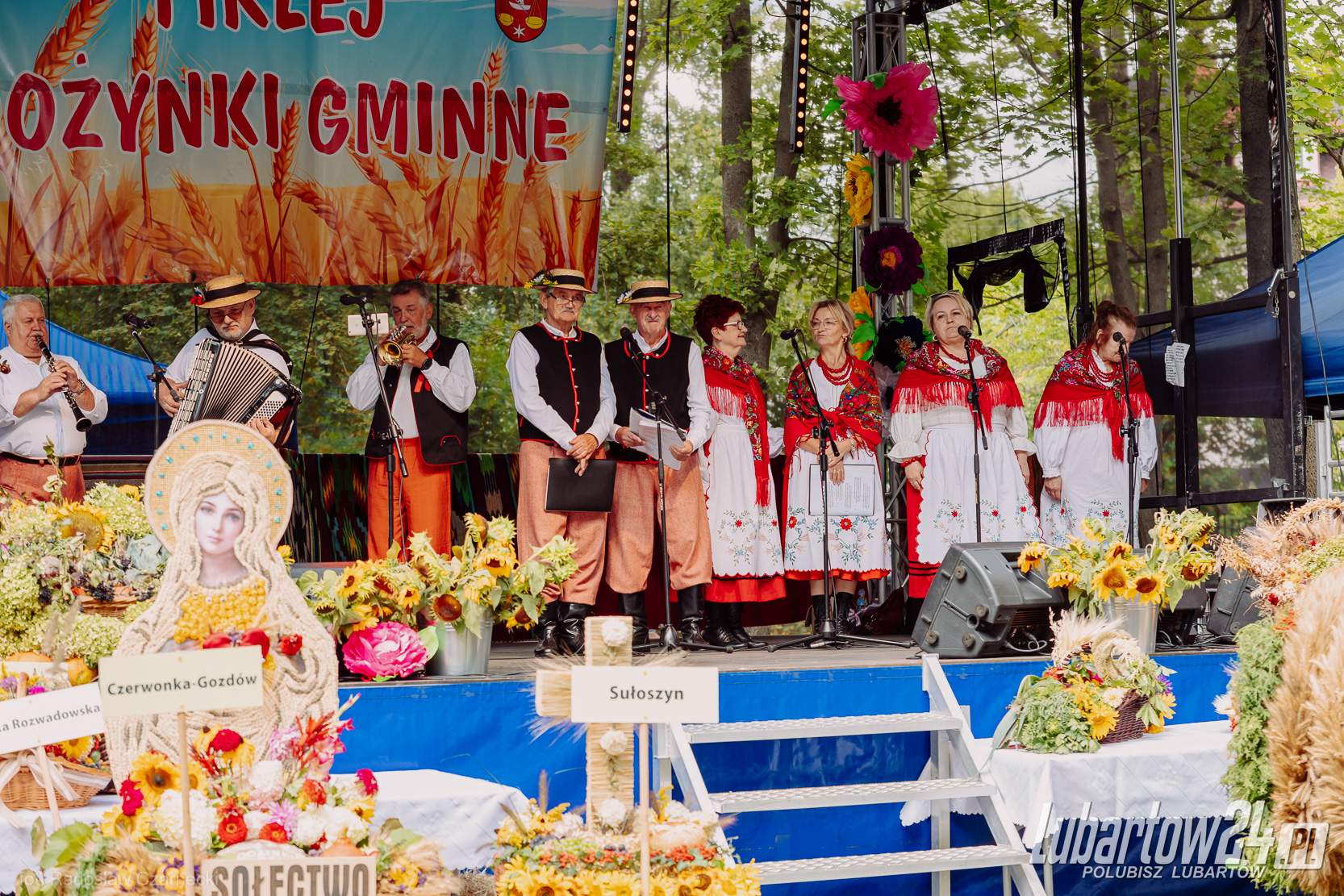 Dożynki w gminie Firlej
