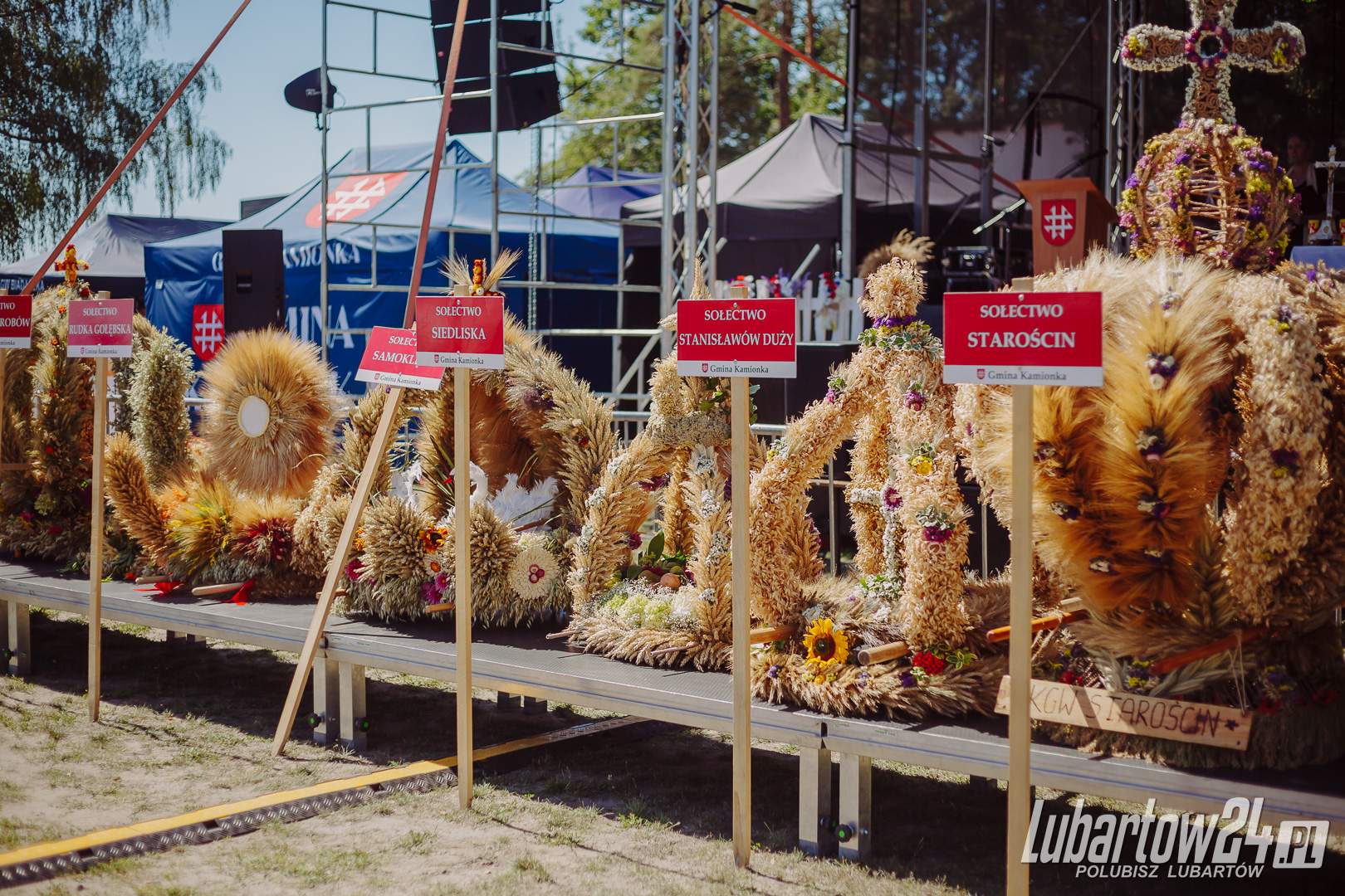 Święto Plonów w gminie Kamionka