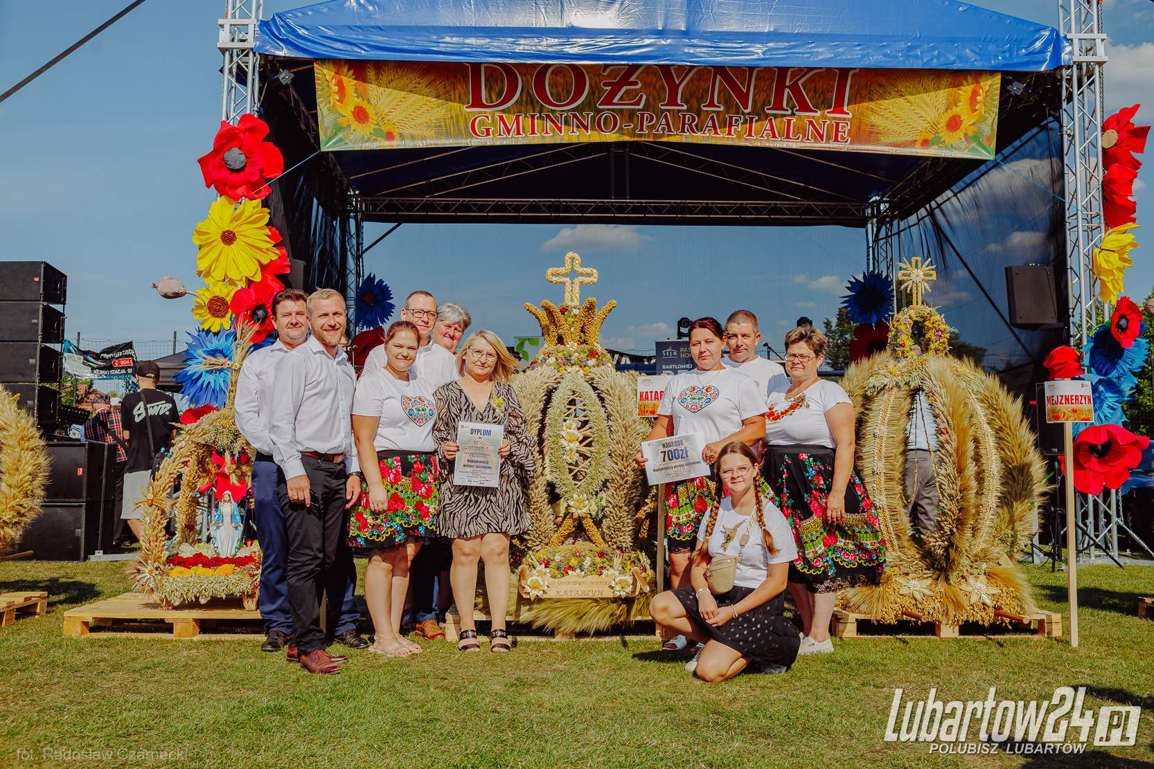 Najpiękniejszy wieniec w gminie Michów należy do KGW Katarzyn II