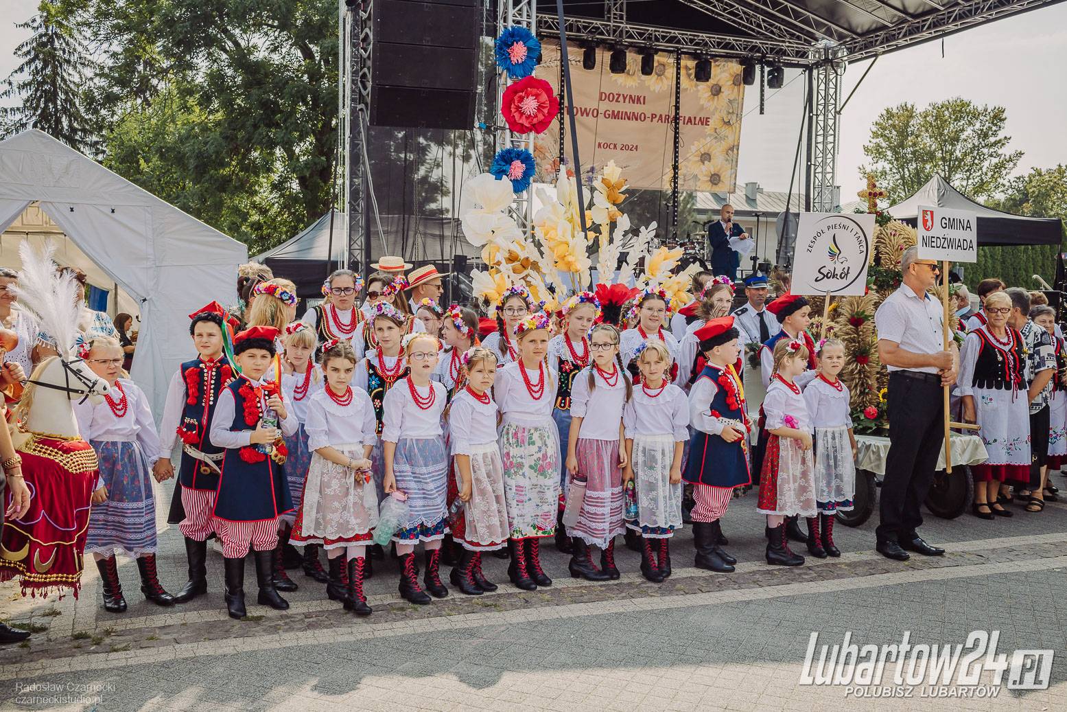 Dożynki Powiatowo-Gminno-Parafialne w Kocku