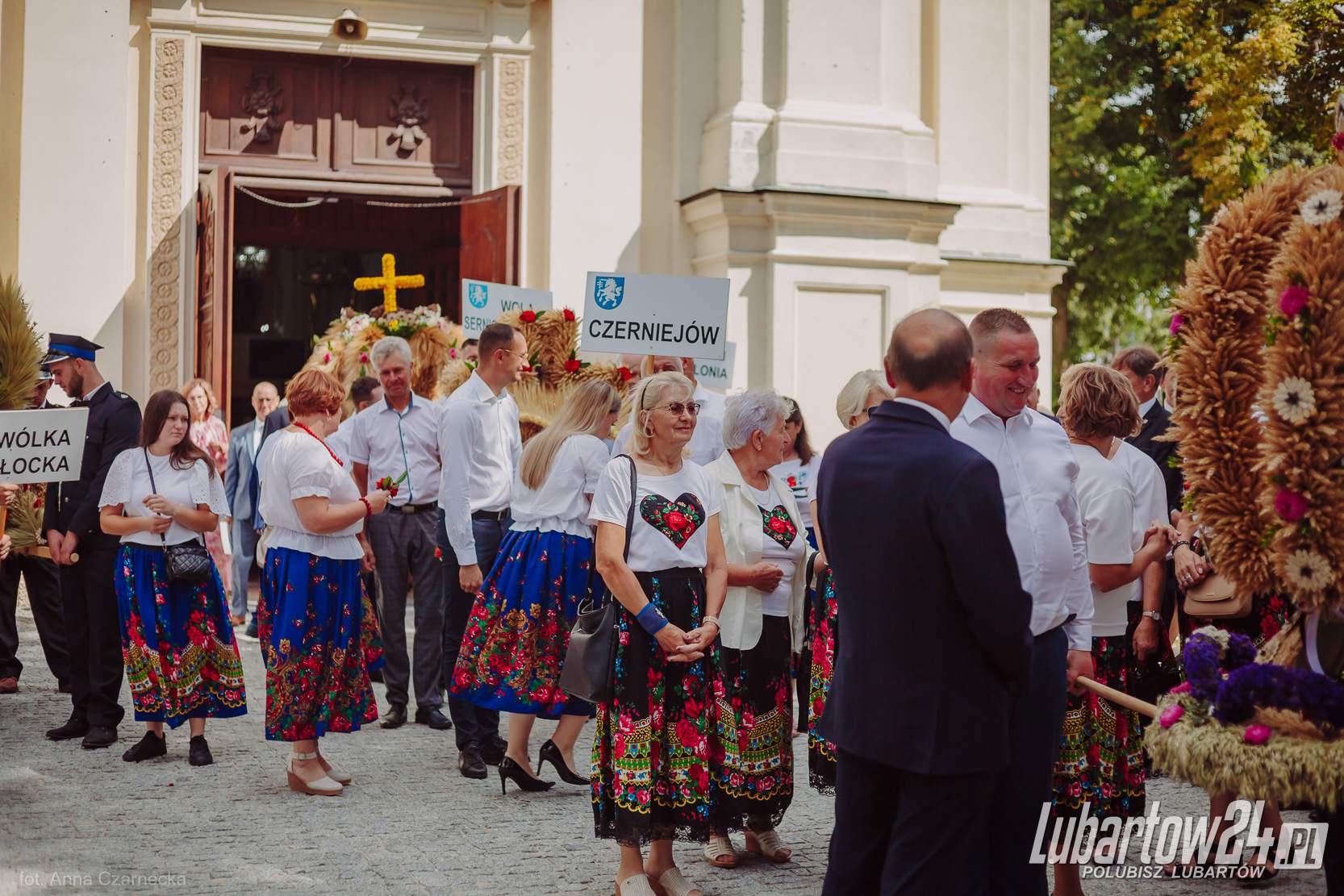 Dożynki w Sernikach