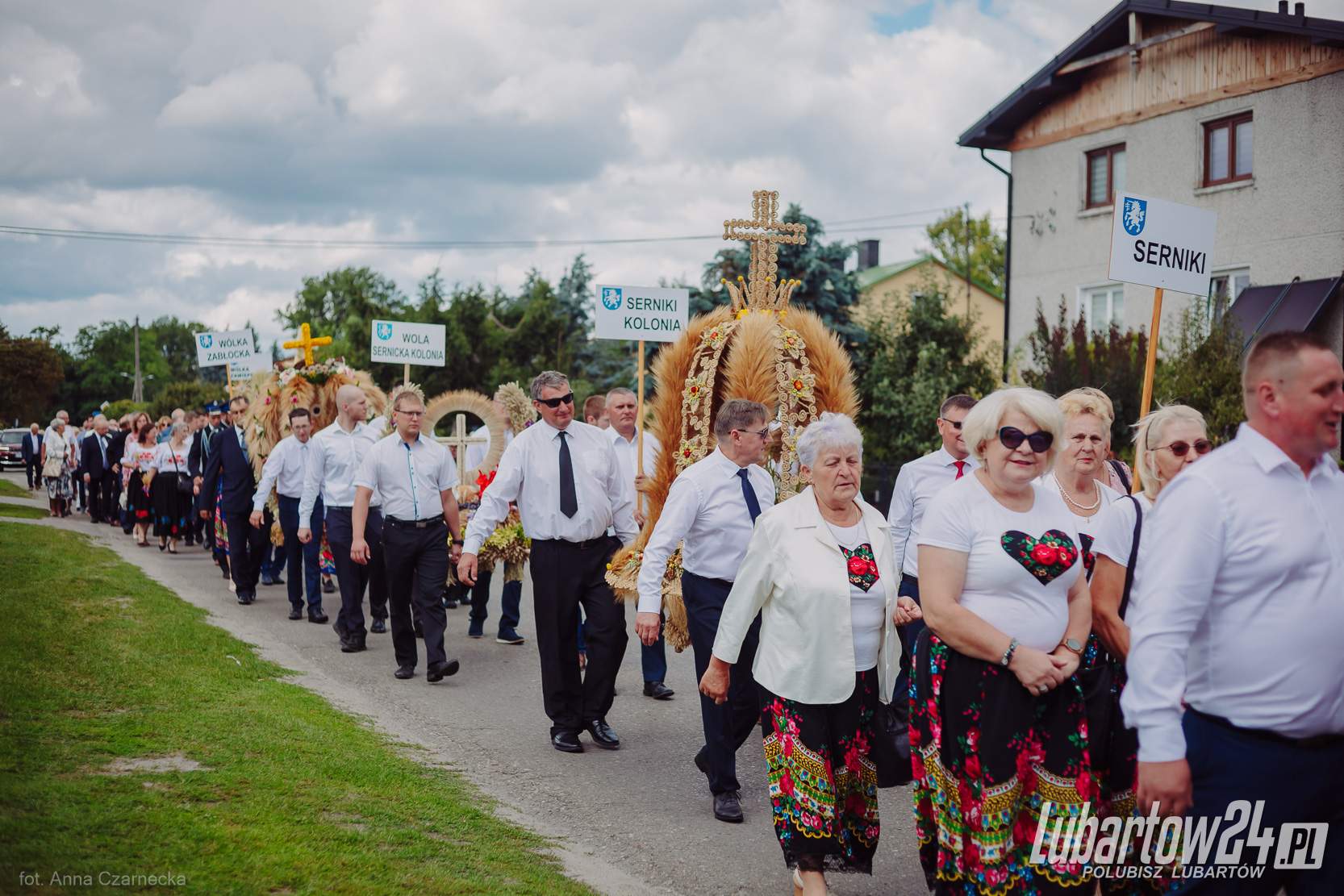 Dożynki w Sernikach