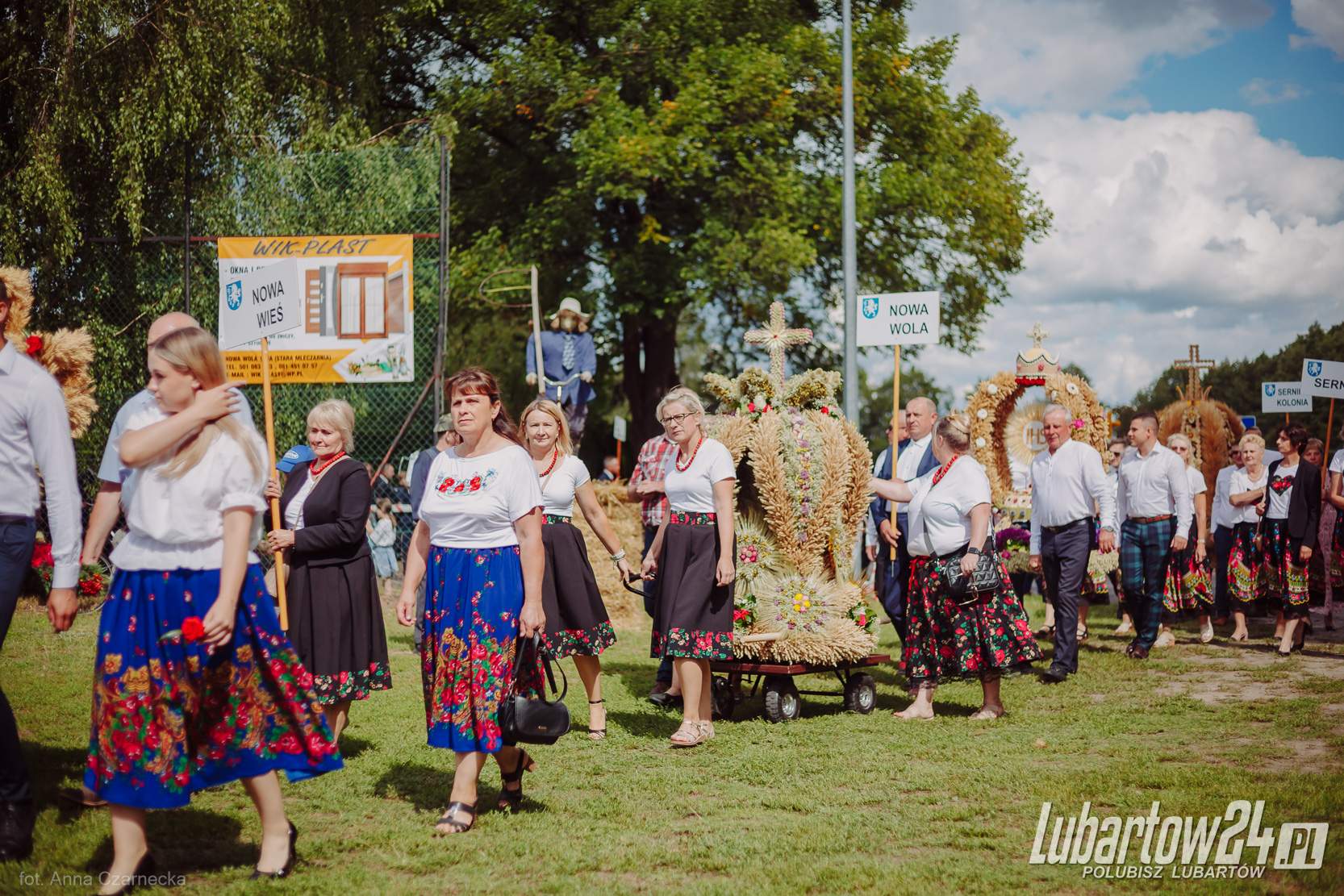 Dożynki w Sernikach
