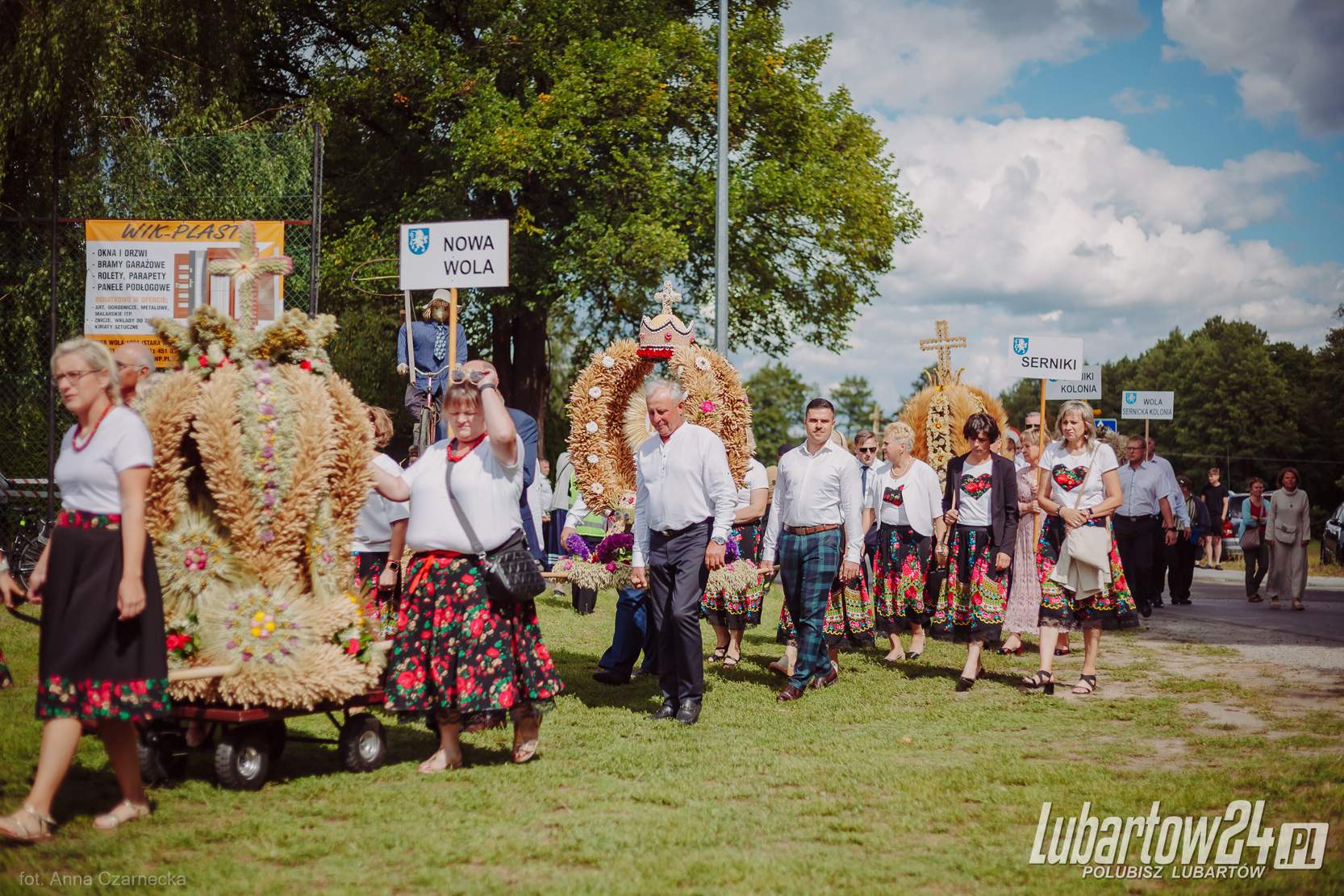 Dożynki w Sernikach