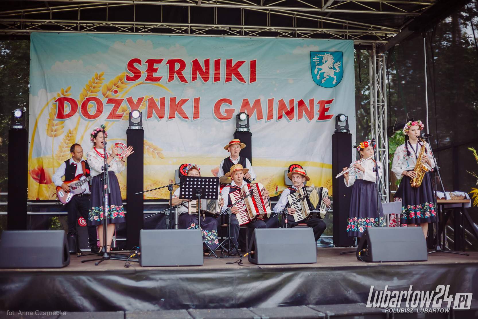 Dożynki w Sernikach