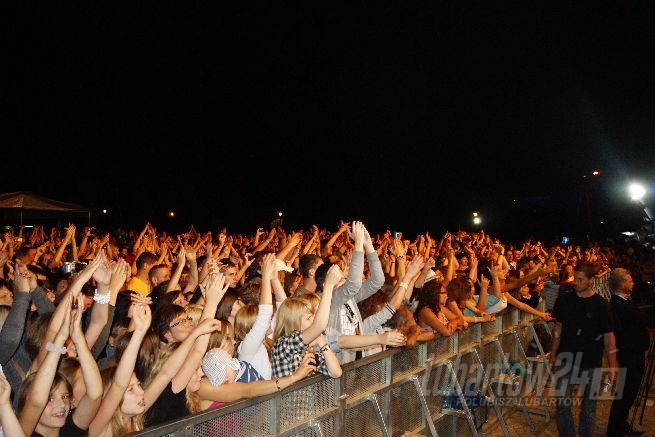 Koncert zespołu Enej w Lubartowie