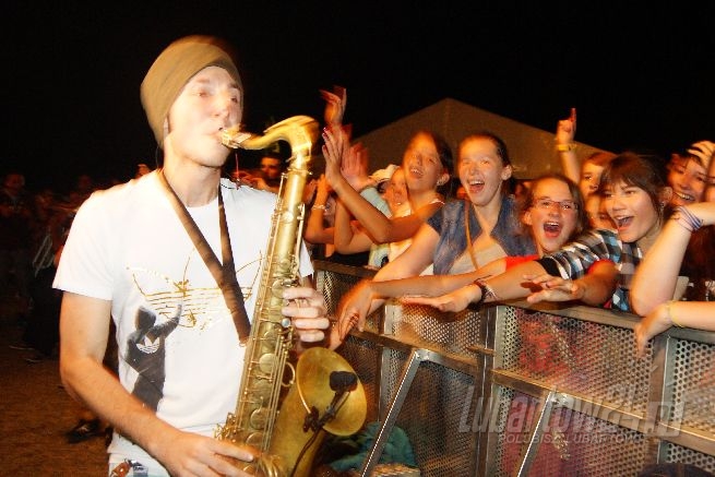 Koncert zespołu Enej w Lubartowie