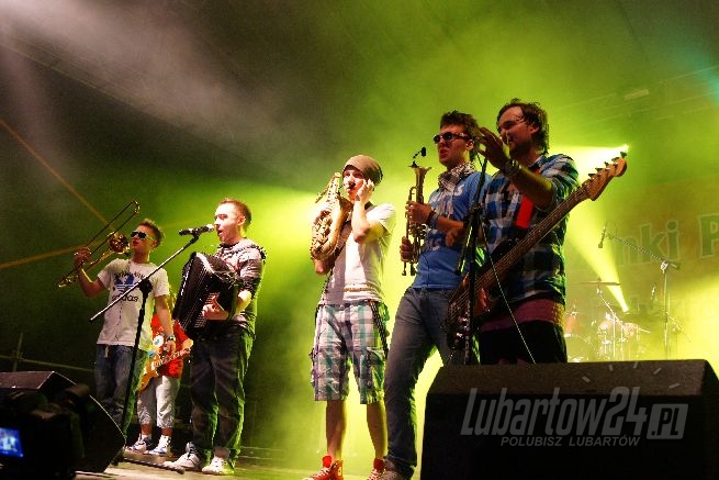 Koncert zespołu Enej w Lubartowie