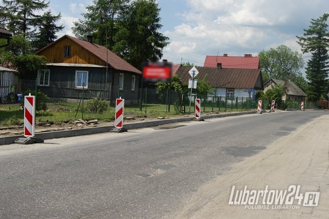 Remont drogi Kamionka - Lubartów