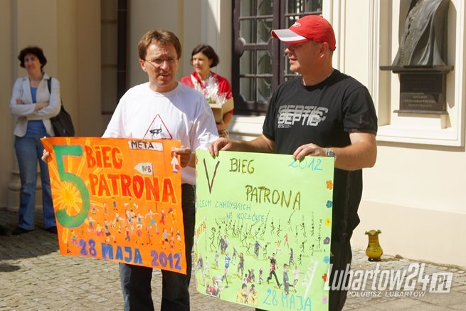 Bieg patrona w Kozłówce