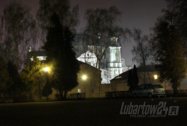 Lubartów nocą