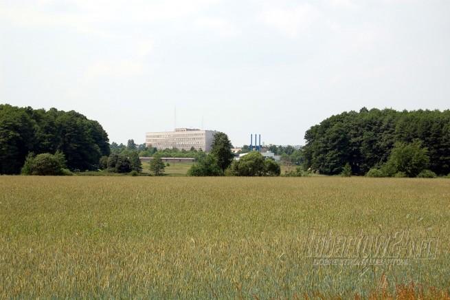 Widok na szpital