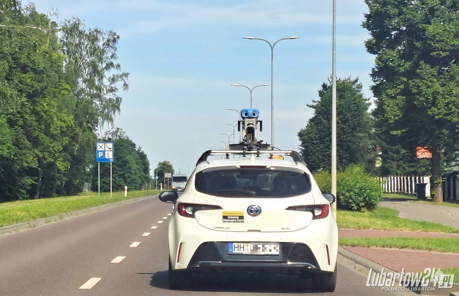 Google Street View w Lubartowie