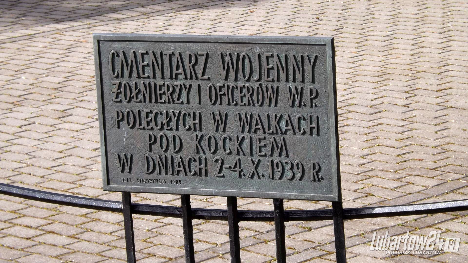 Cmentarz żołnierzy WP poległych pod Kockiem X.1939 r.