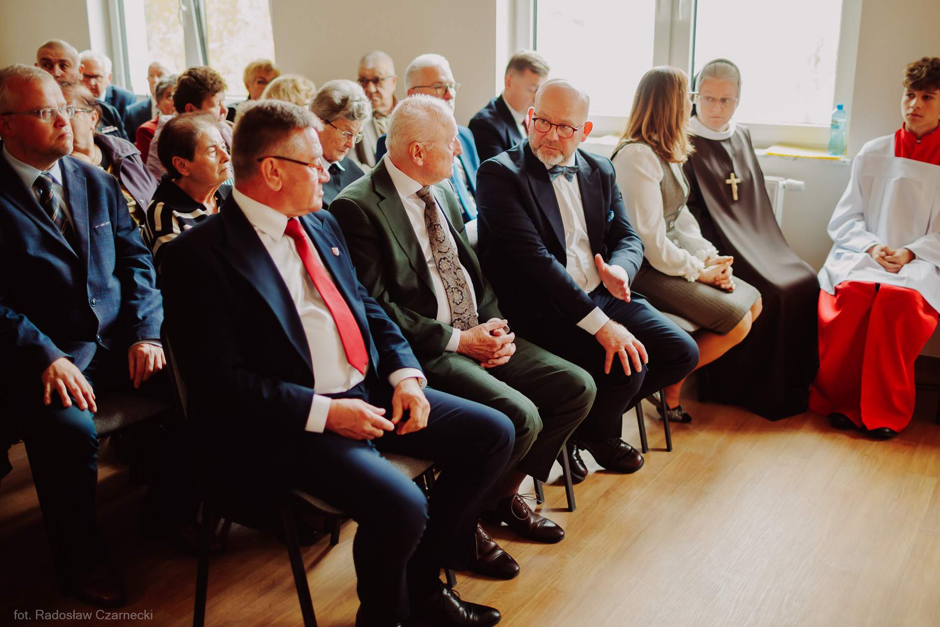 Poświęcenie Kaplicy i nowego budynku Hospicjum w Lubartowie
