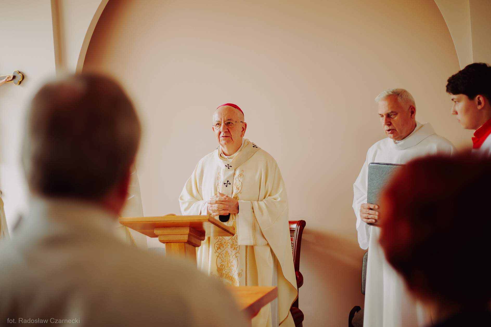 Poświęcenie Kaplicy i nowego budynku Hospicjum w Lubartowie