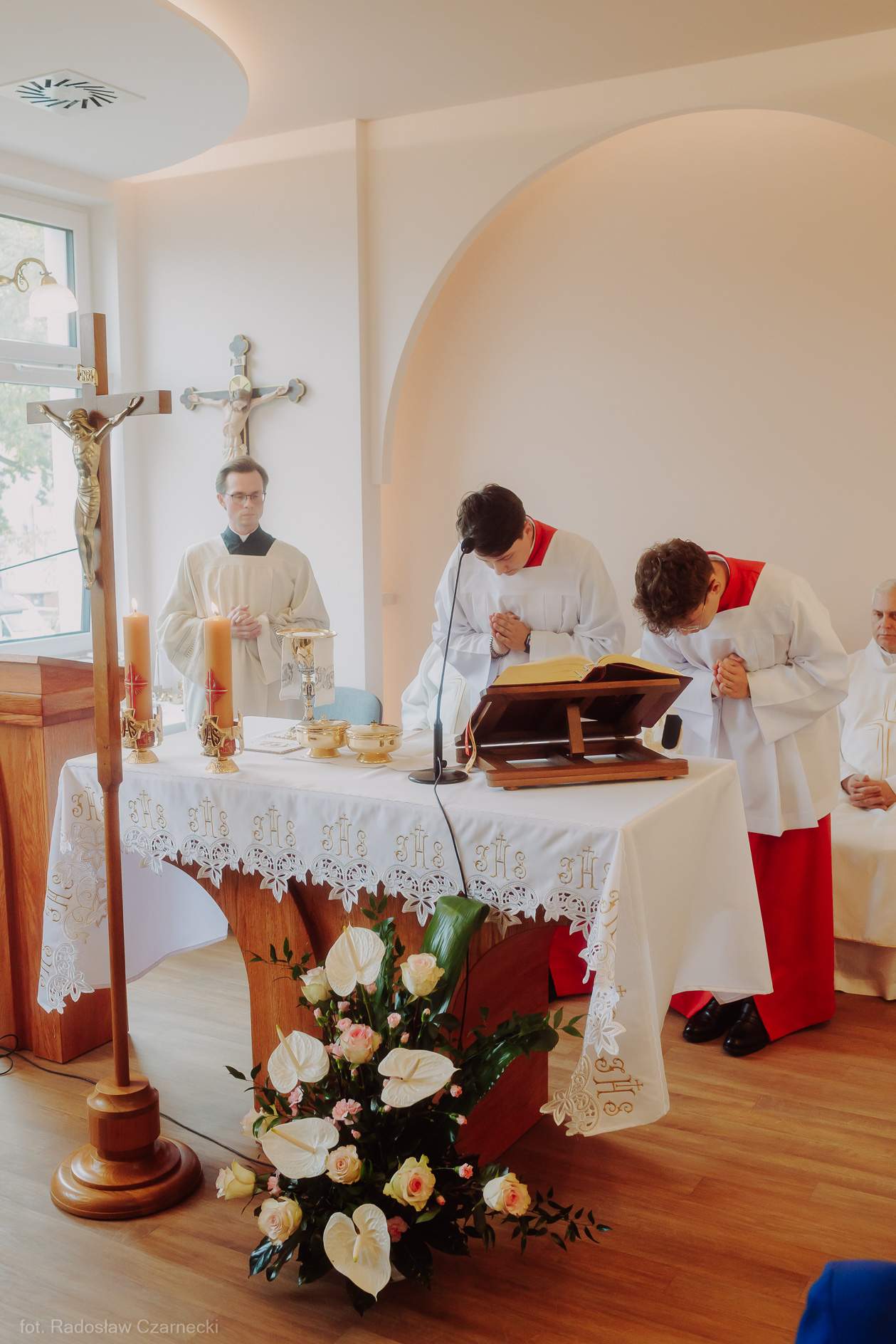 Poświęcenie Kaplicy i nowego budynku Hospicjum w Lubartowie