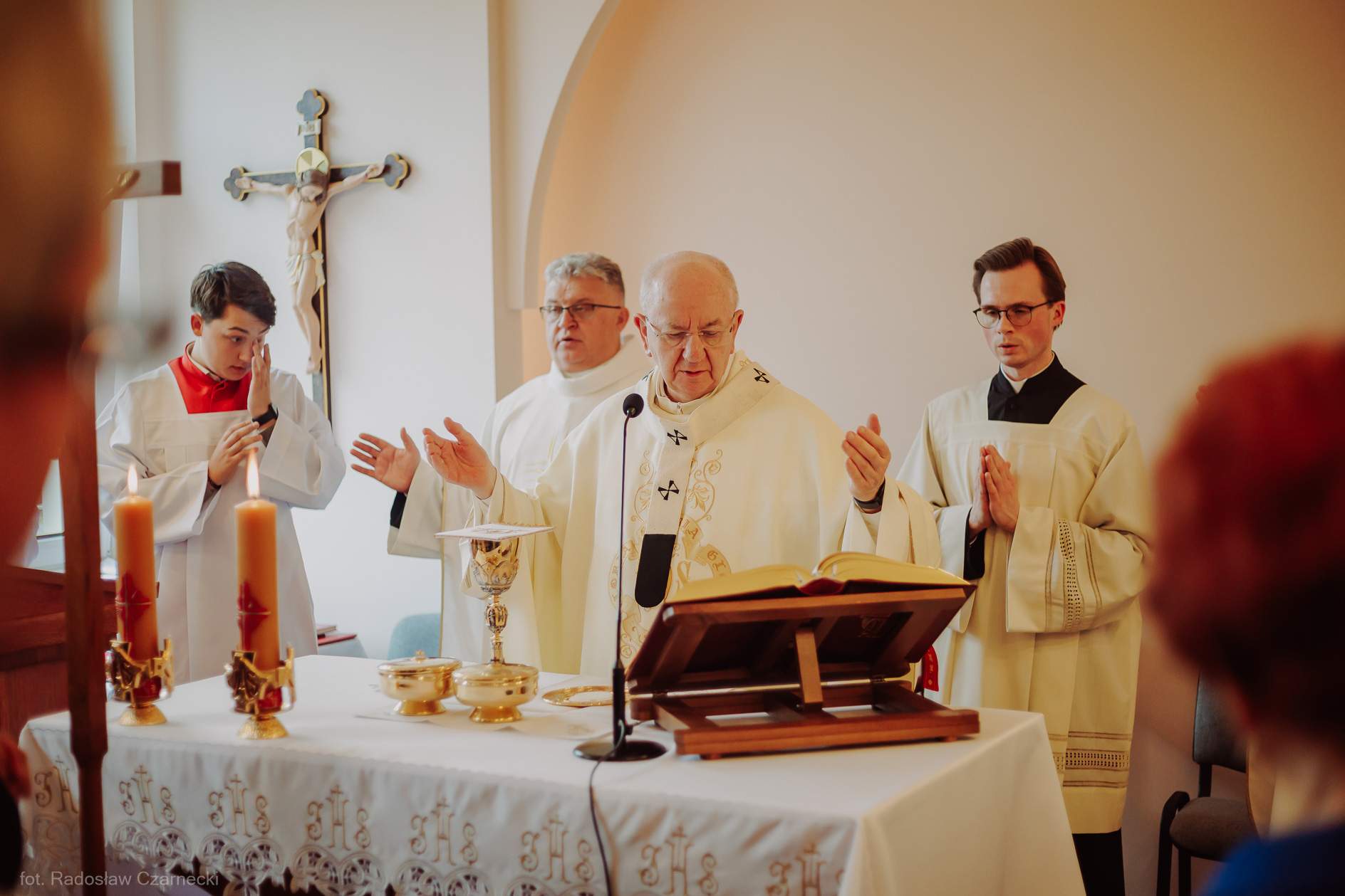 Poświęcenie Kaplicy i nowego budynku Hospicjum w Lubartowie