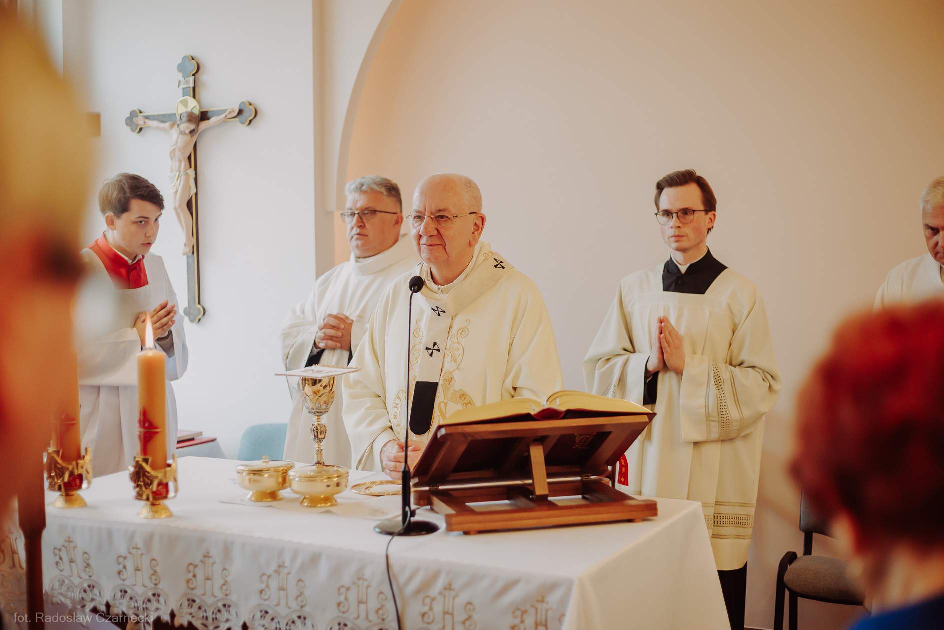 Poświęcenie Kaplicy i nowego budynku Hospicjum w Lubartowie