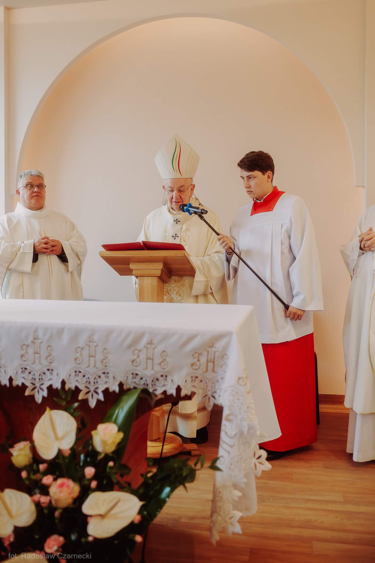 Poświęcenie Kaplicy i nowego budynku Hospicjum w Lubartowie