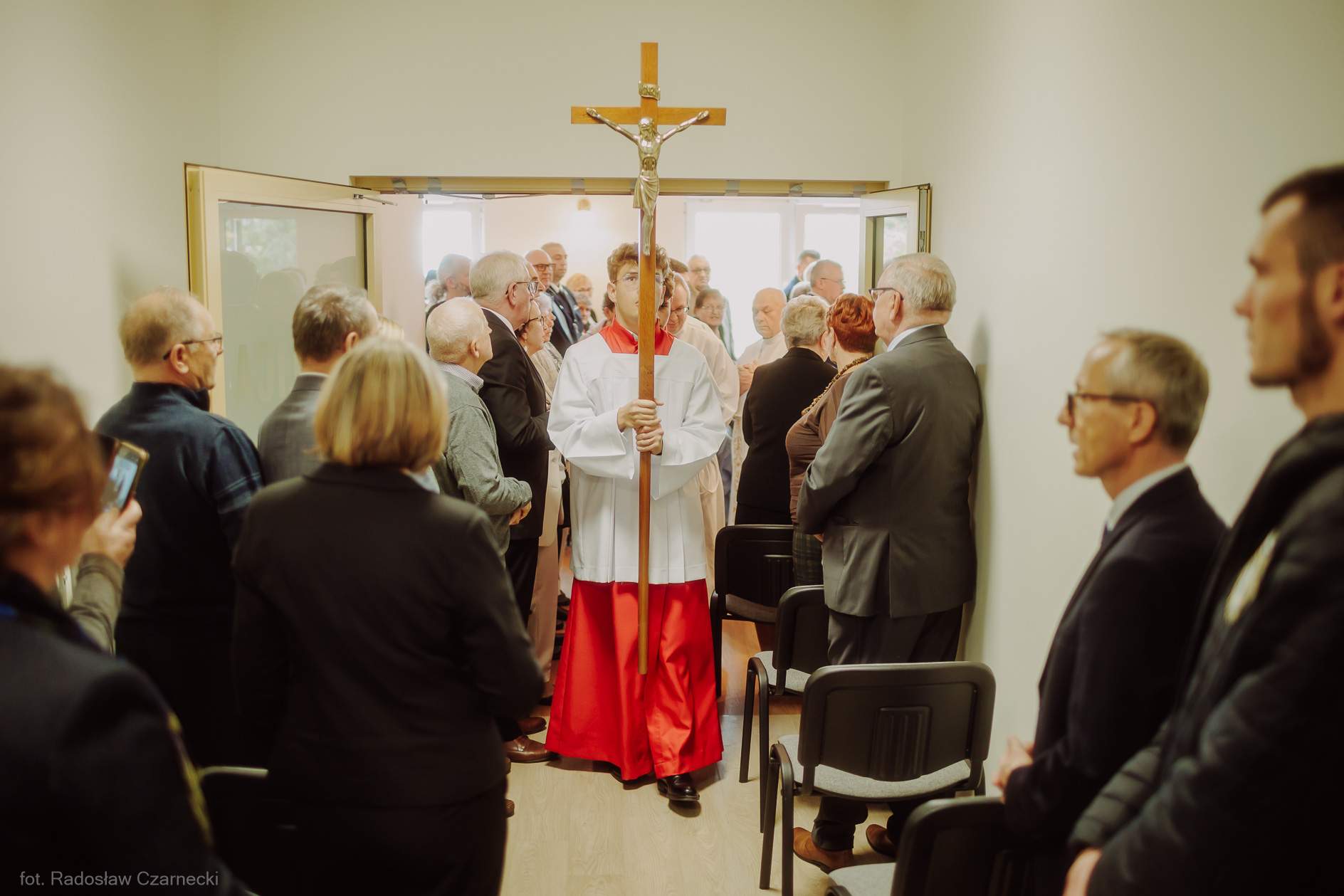 Poświęcenie Kaplicy i nowego budynku Hospicjum w Lubartowie