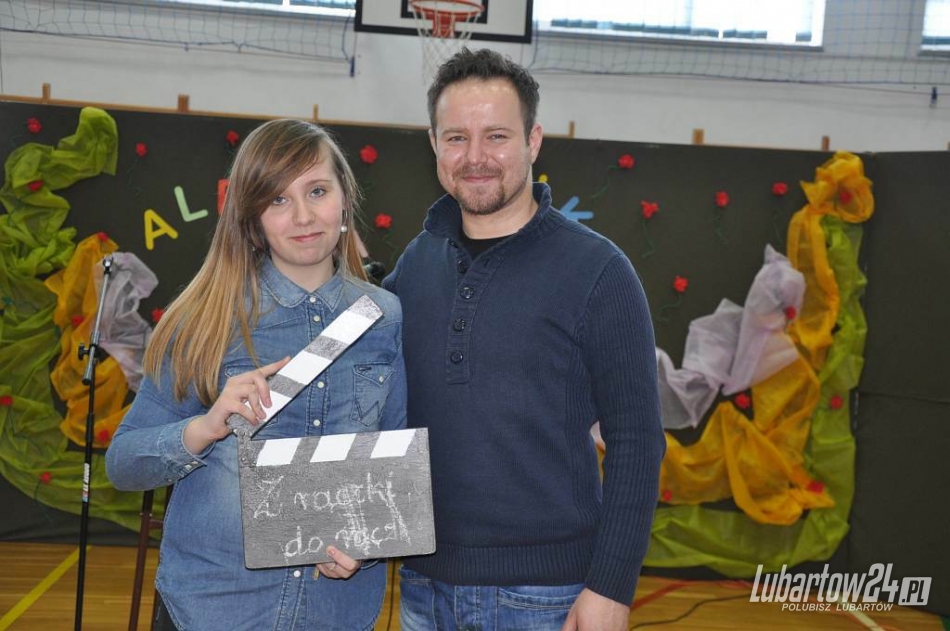 Albert Osik w Gimnazjum w Niedźwiadzie