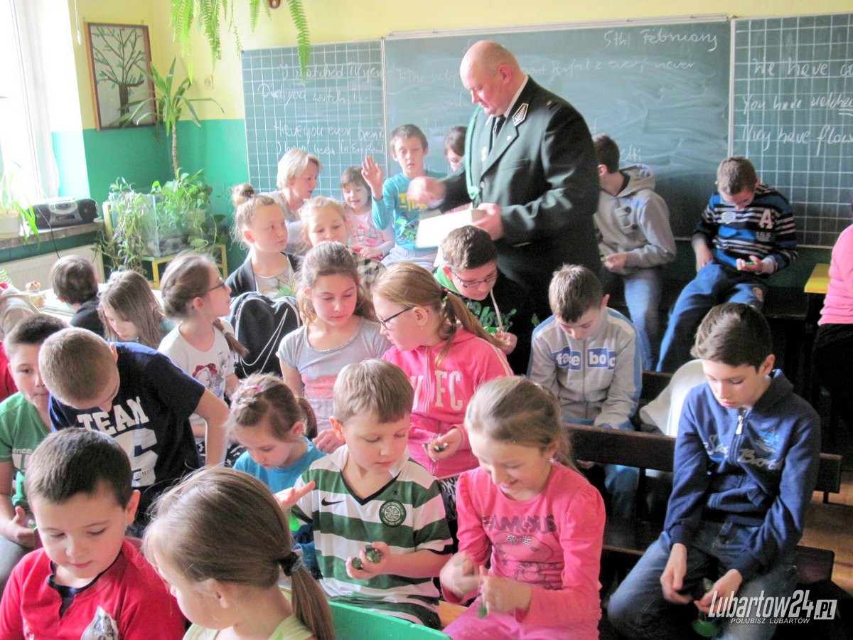 Myśliwi spotkali się z dziećmi