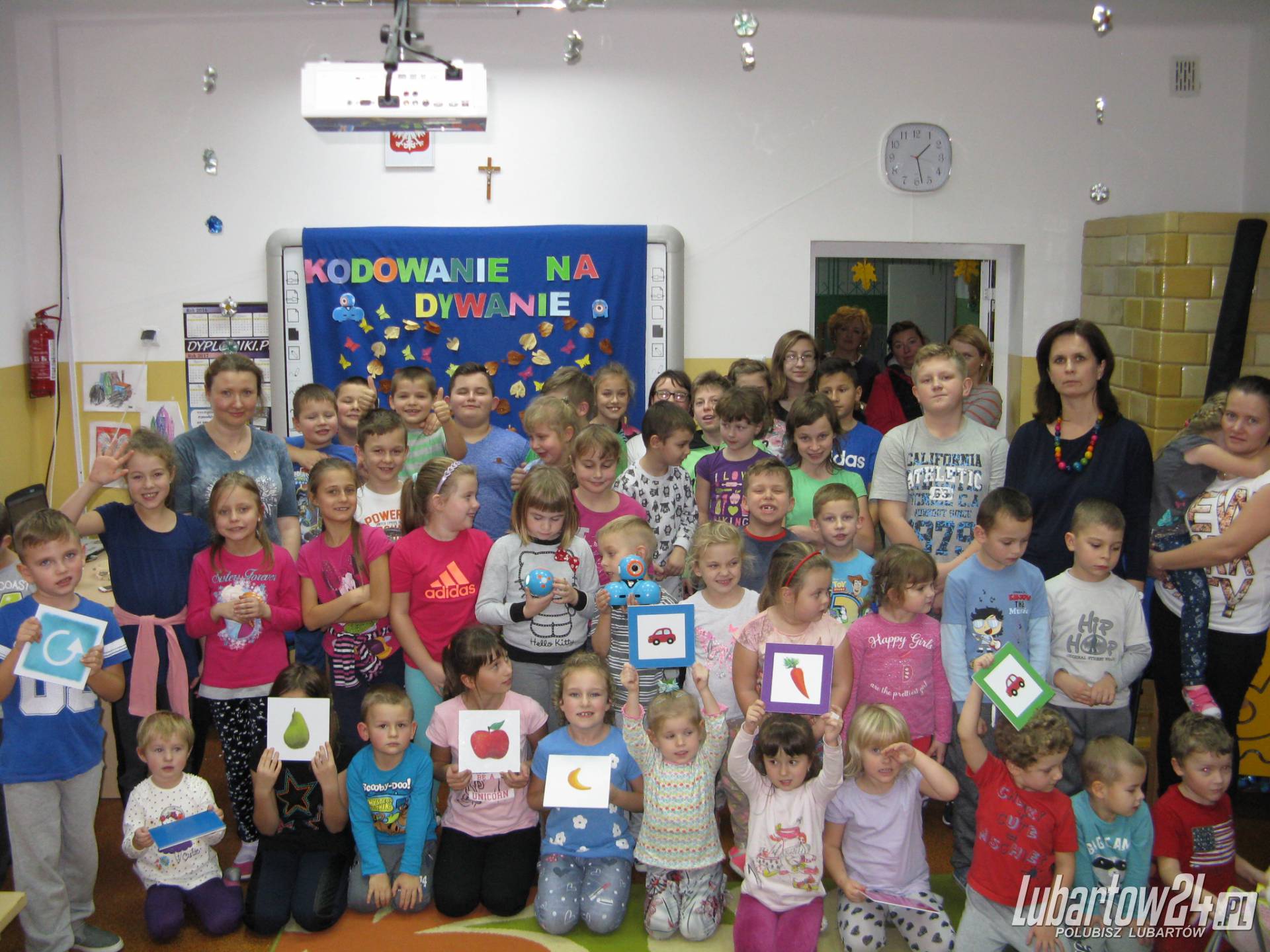 Dash i Dot odwiedzają Szczekarków