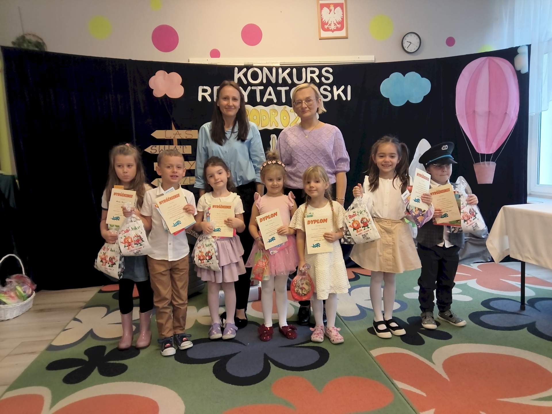 Konkurs recytatorski w Przedszkolu Miejskim Nr 1