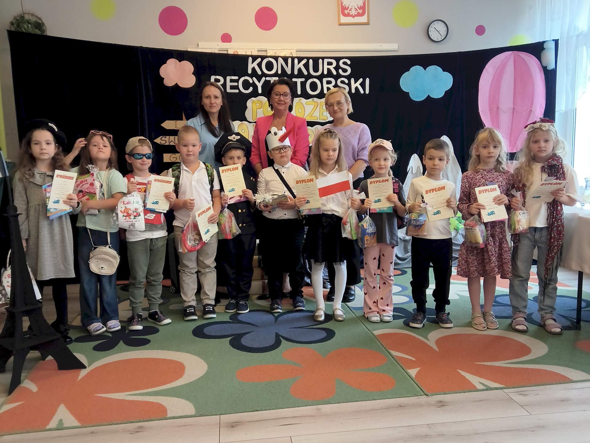 Konkurs recytatorski w Przedszkolu Miejskim Nr 1