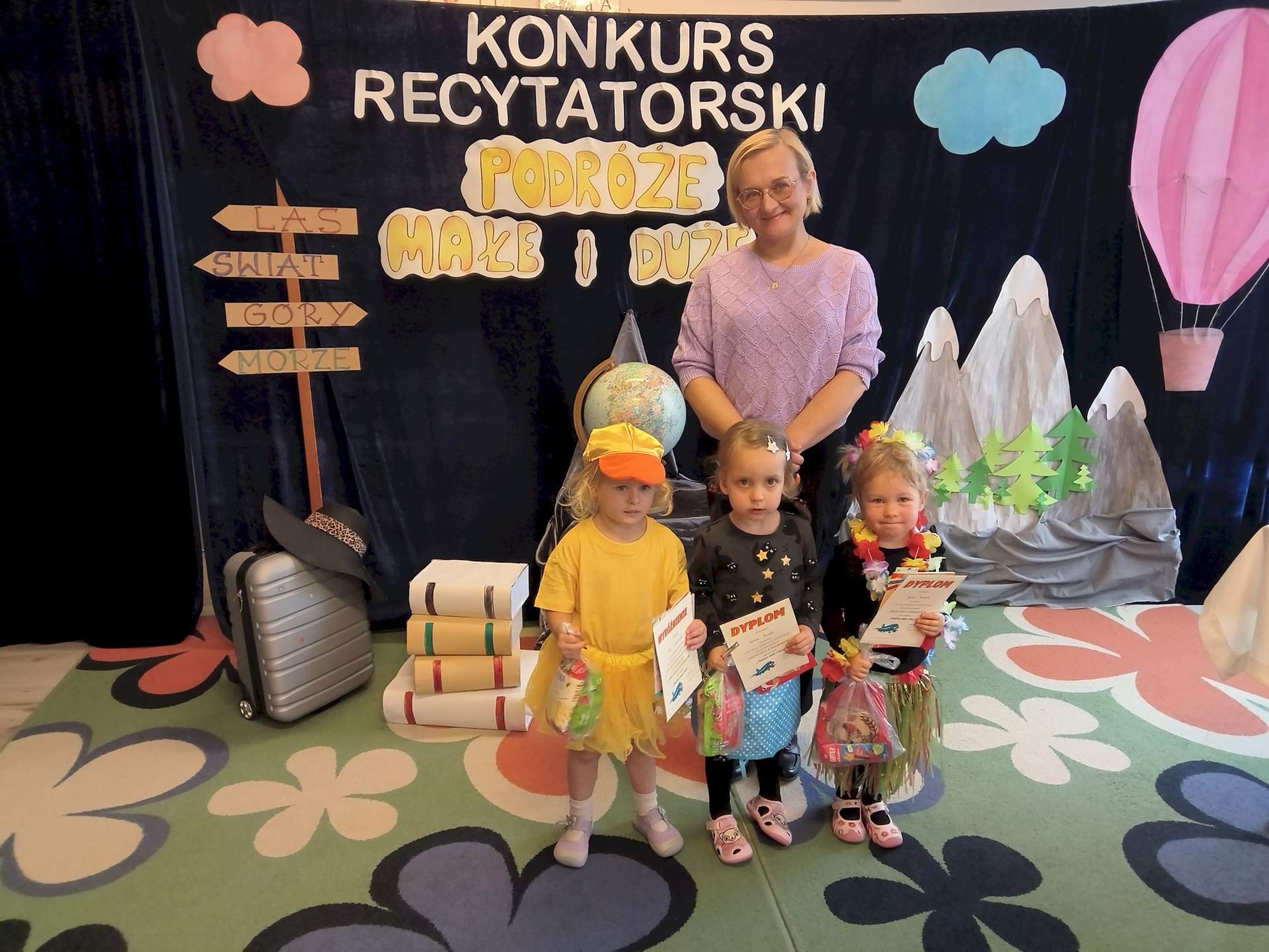 Konkurs recytatorski w Przedszkolu Miejskim Nr 1