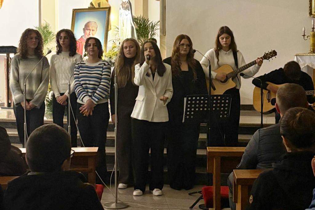 występ w kościele MBNP w Lubartowie