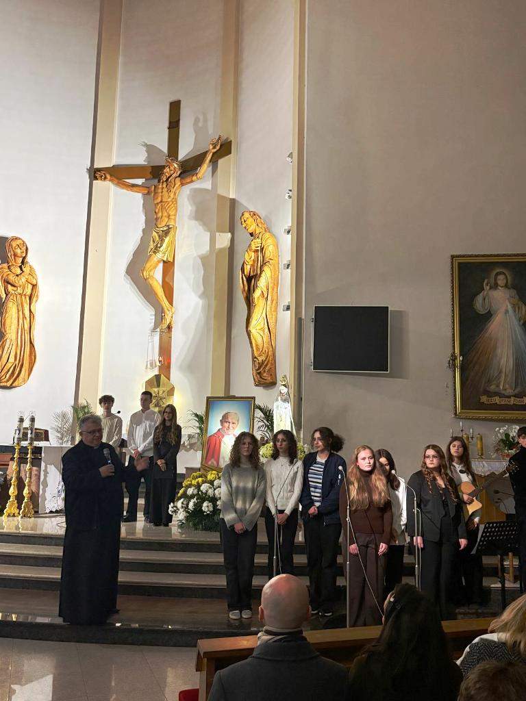występ w kościele MBNP w Lubartowie