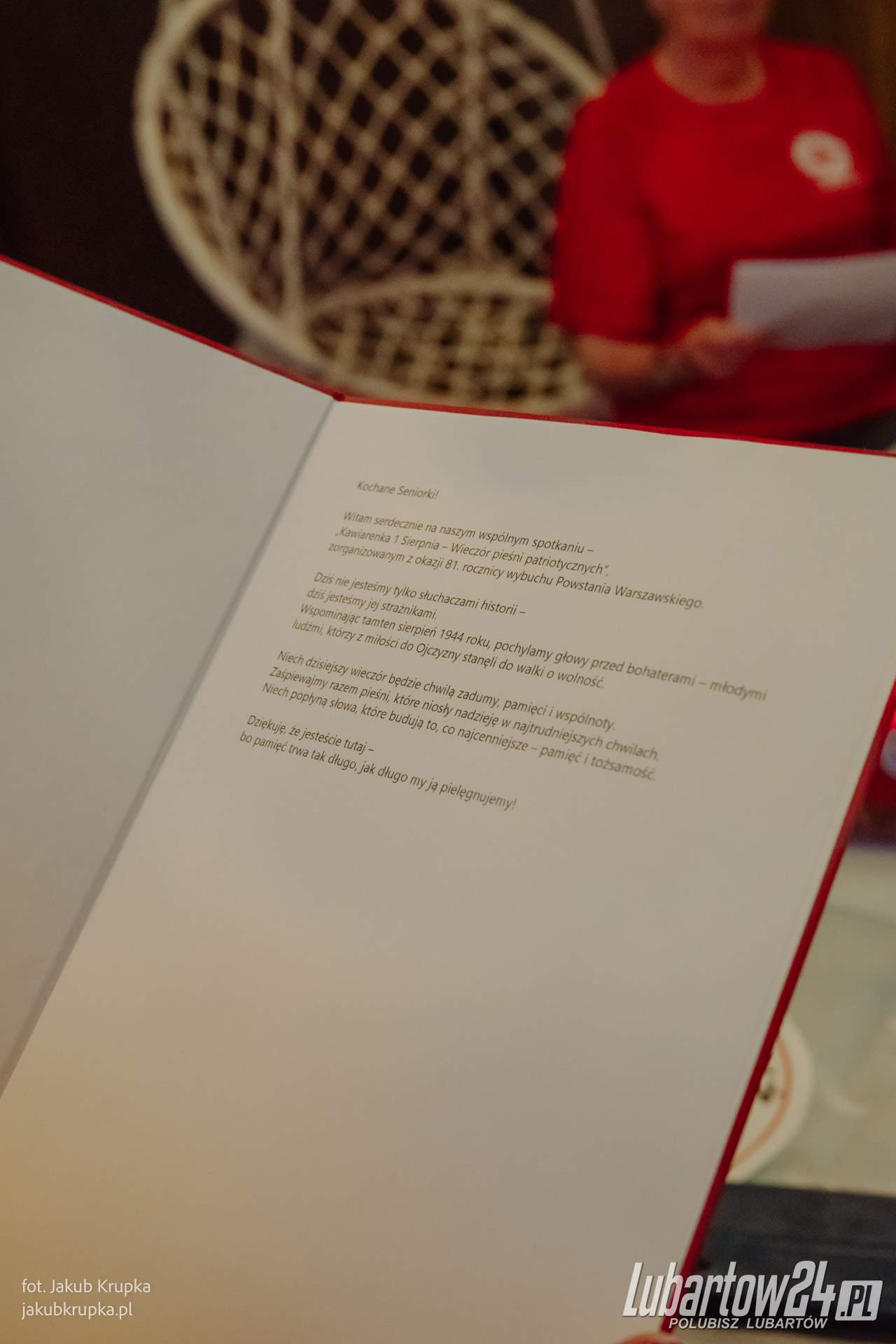 Kawiarenka 1 Sierpnia - Wieczór pieśni patriotycznych