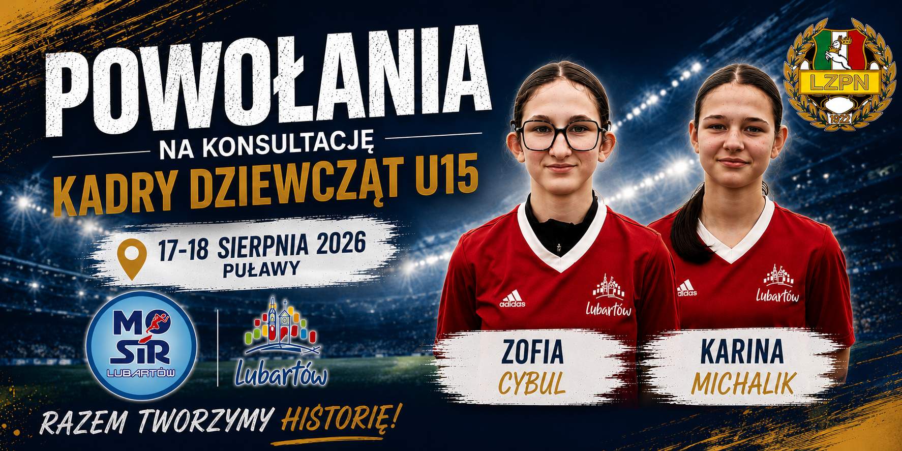 powołane na konsultację Kadry U15