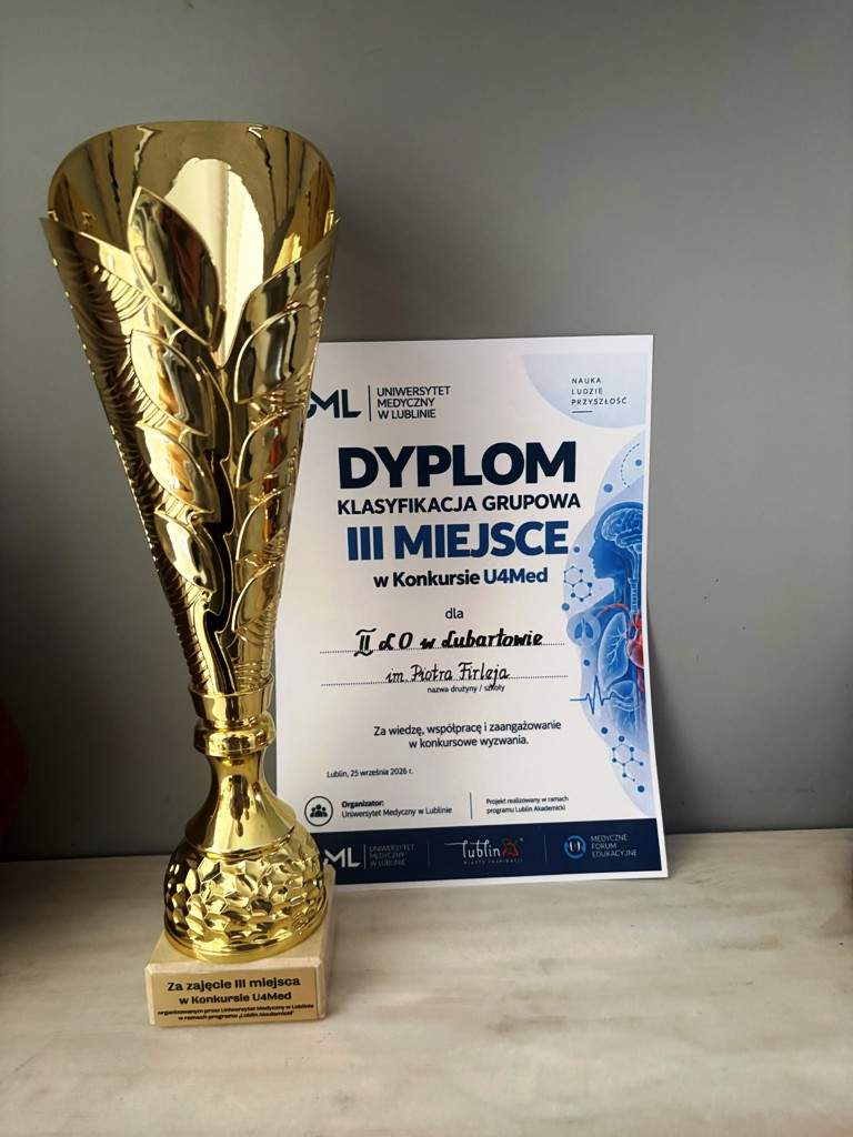 III  MIEJSCE DLA II LO