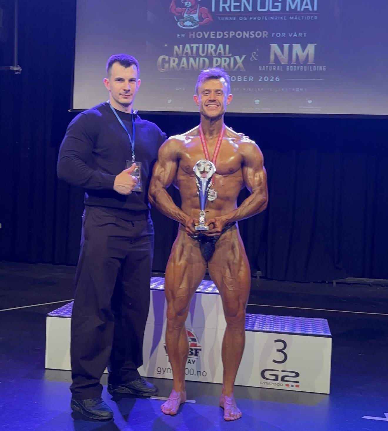 Michał Czekierda drugi podczas zawodów WNBF Norway w Norwegii!