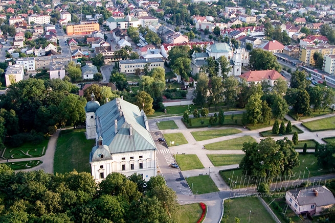 Lubartów z lotu ptaka