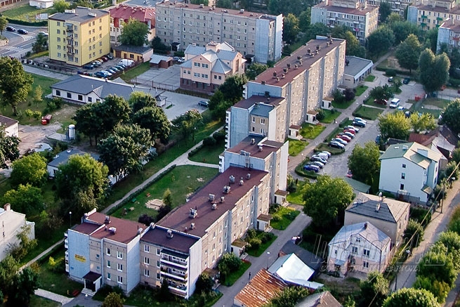 Lubartów z lotu ptaka