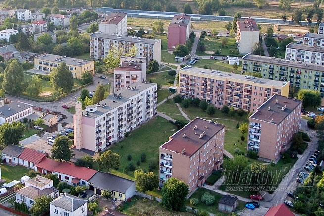 Lubartów z lotu ptaka
