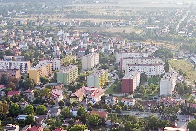 Lubartów z lotu ptaka