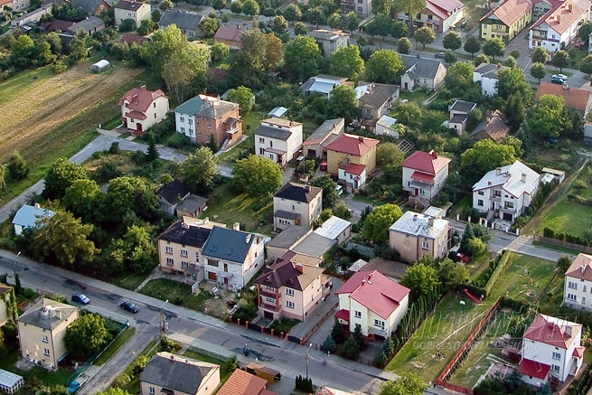 Lubartów z lotu ptaka