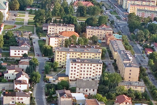 Lubartów z lotu ptaka