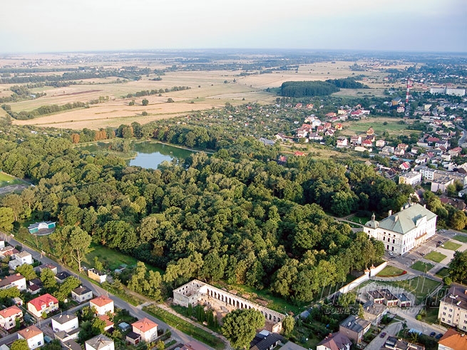 Lubartów z lotu ptaka